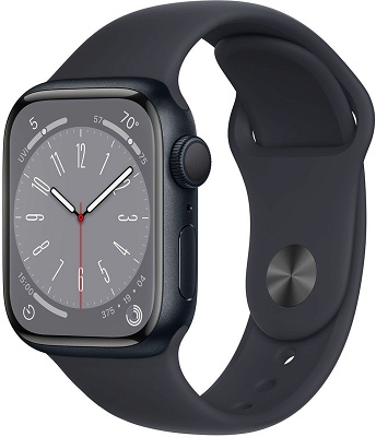 Smartwatch Apple Watch S8 41mm Midnight Aluminium Case
