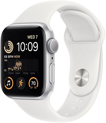 Smartwatch Apple Watch SE 2nd Gen 44mm Silver Aluminium Case