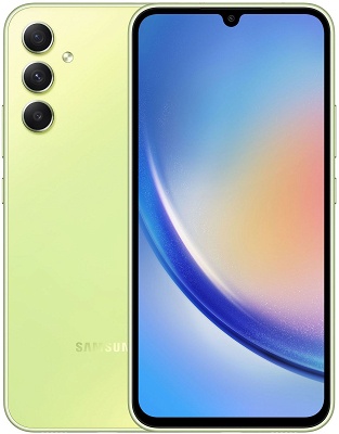 Smartphone Samsung Galaxy A34 5G 6GB/128GB Awesome Lime