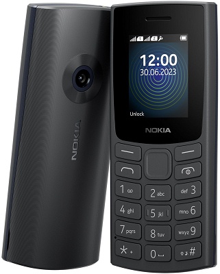 Κινητό Τηλέφωνο Nokia 110 DS 2023 Charcoal
