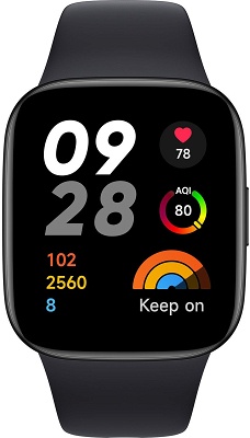Smartwatch Xiaomi Redmi Watch 3 Active Black