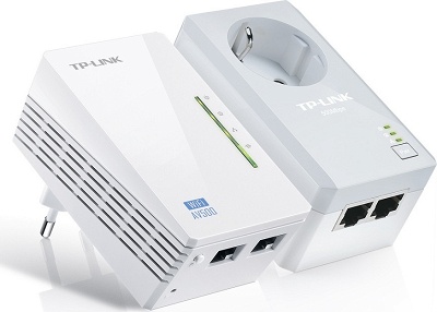 Powerline TP-Link 500Mbps Wi-Fi TL-WPA4226KIT (2Τμχ) V4