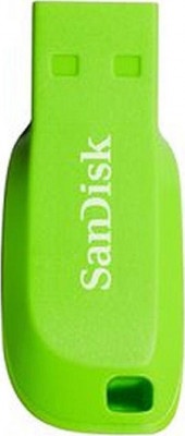 Usb Flash Sandisk 16GB 2.0 SDCZ50C-016G-B35GE Cruzer Blade Green