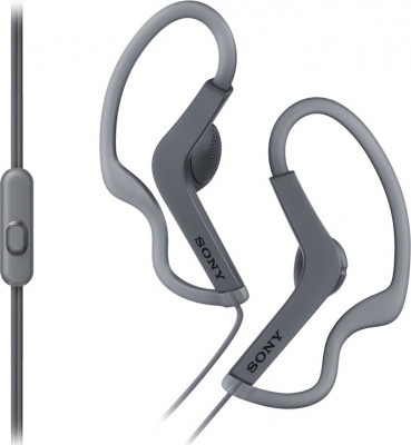 Ακουστικά Handsfree Sony MDRAS210APB Μαύρο Active Series Sports