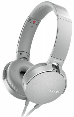 Headphones Sony MDRXB550APW Λευκό