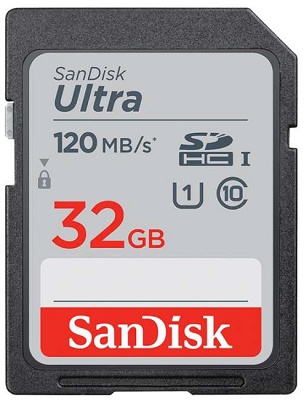 Κάρτα Μνήμης Sandisk SD 32GB C10 Ultra