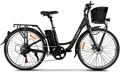 Ηλεκτρικό Ποδήλατο Egoboo E-City XT1 Black