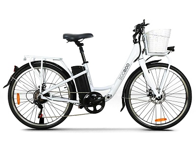 Electric Bike Egoboo E-City XT1 White