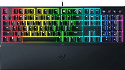 Keyboard Gaming Razer Ornata V3 Mecha Membrane Low Profile UV Coated Keycaps (US Layout)