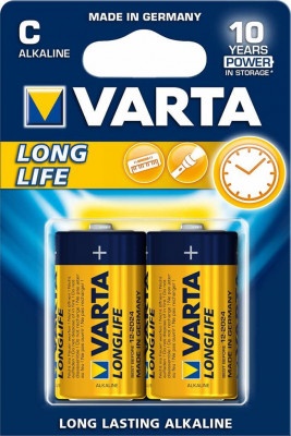Batteries Varta Longlife 4114 C Alkaline (2 pcs)