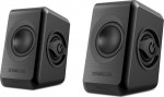 Speakers Sonicgears 2.0 Black Quad Bass