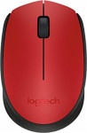 Mouse Logitech Wireless M171 Red