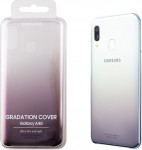 Case Back Cover Samsung A40 A405 Gradation Cover EF-AA405CBEGWW Black Original