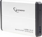 HDD Case Germbird 2.5" EE2-U3S-2-S Silver