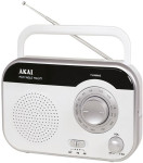Radio Analog Akai PR003A-410W White