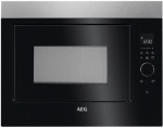 Wall-mounted Microwave with Grill AEG 26Lt MBE2658DEM Inox-Black