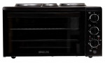 Mini Oven (3 hot plates) Davoline 4506 STAR Black